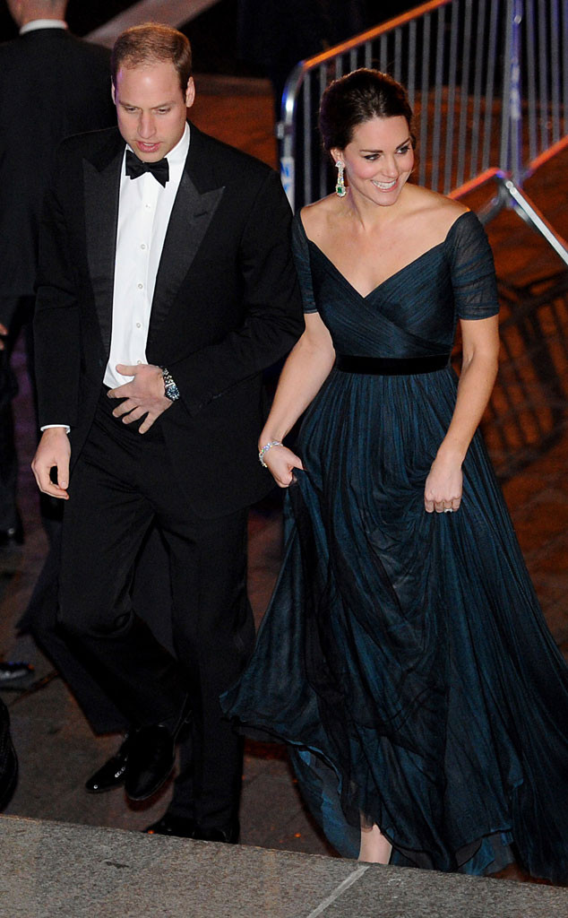 Kate Tragt Dianas Ohrringe